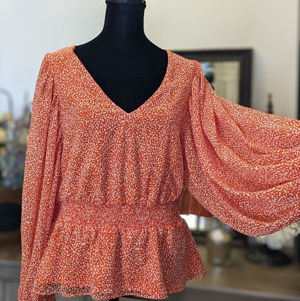 SAM & JESS Blouse Sz Med